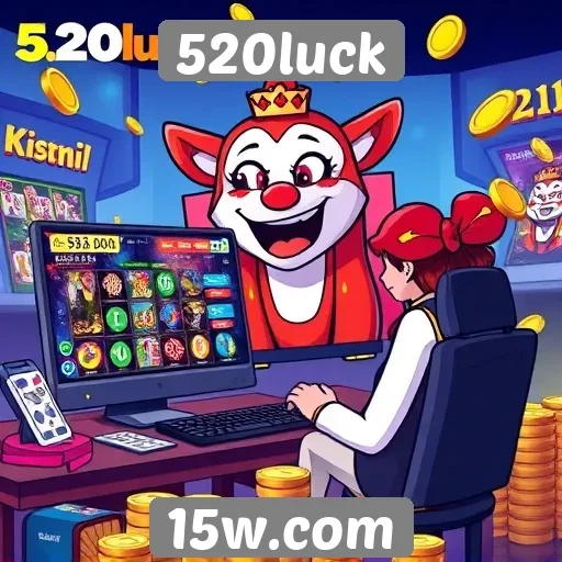 Experiência do usuário no site 520luck